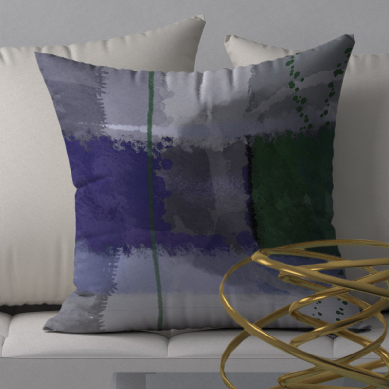 Profitez d’une housse de coussin décorative carrée et d’une bourre, 18" x 18"