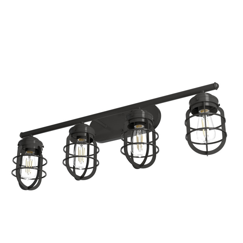 Starklake 4 - Light Dimmable Vanity Light, Noble Bronze