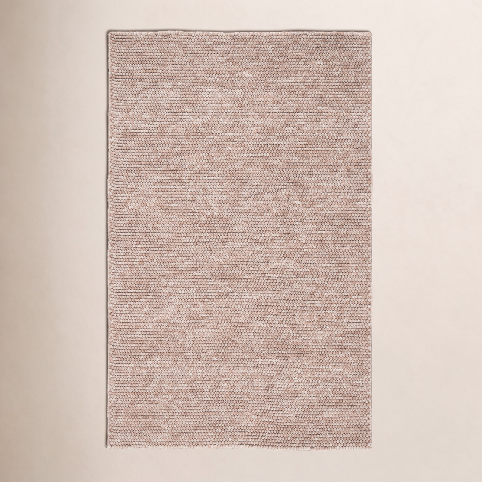 Elle Brown Hand-Woven Rug, Rectangle 4' x 6'