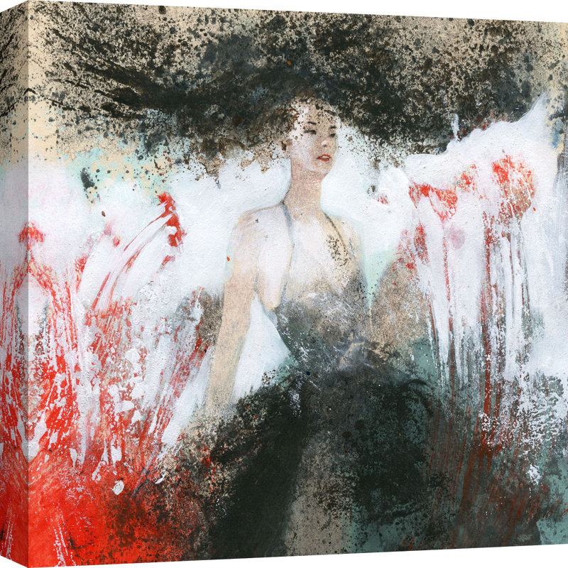 Enchantress 1 Piece Wrapped Canvas Wall Art, 70cm H x 70cm W x 4cm D