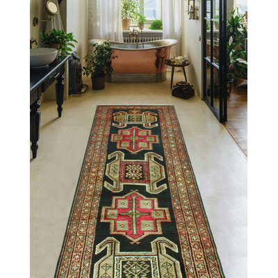 Khylar Distressed Muhyeed Charcoal Runner