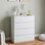 80 cm W Chest of 4 Drawers