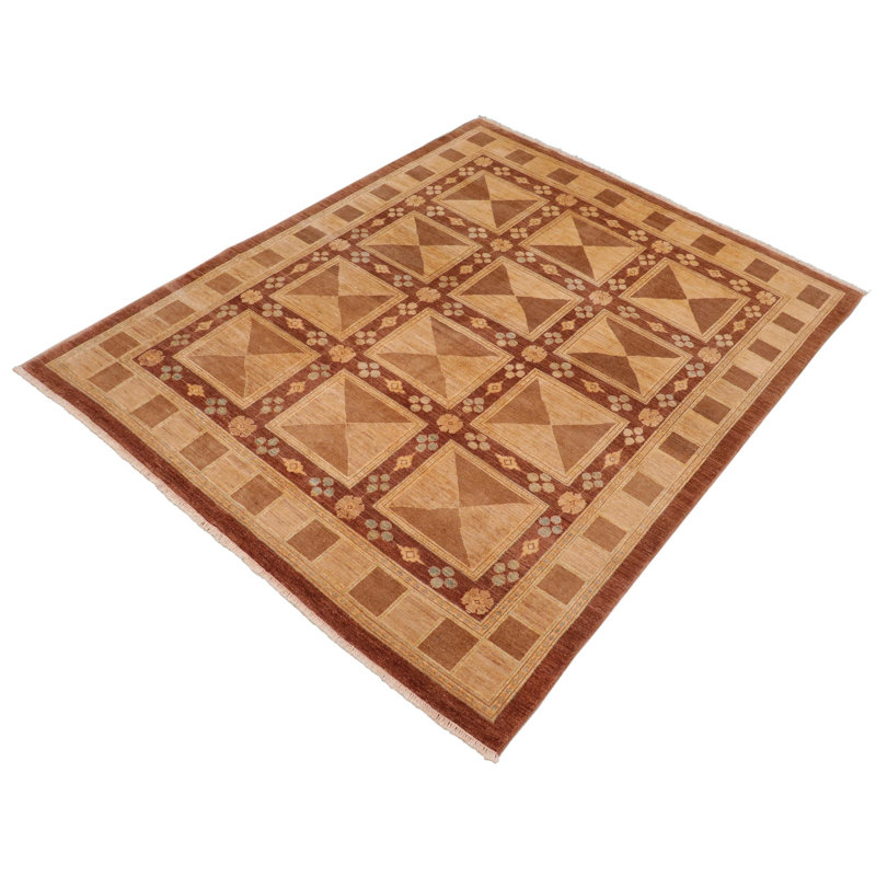 Wool Geometric Rug