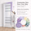 Petite porte en verre givré blanc apprêté 6 petites, 30 po X 80 po, porte intérieure de conception complexe-126411465-128495739