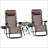 Portable Zero Gravity Chair Set With Side Table For Various Occasions-1366880272