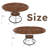 Round Extendable Dining Table