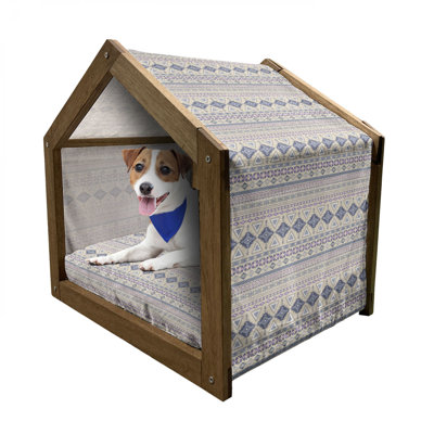 Niche pour chien en bois