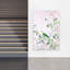 Green Parrot Blueberries Delicate Peaceful Vibrant Butterfly Bird Nature Spring Wall Art Print by Mathieu - Wrapped Canvas Print-1838673005