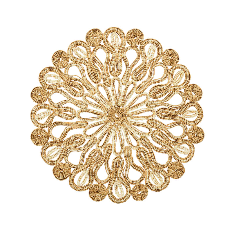 Marisol Placemat, Ivory/Natural