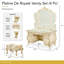 Platine de Royale 4 Piece Vanity