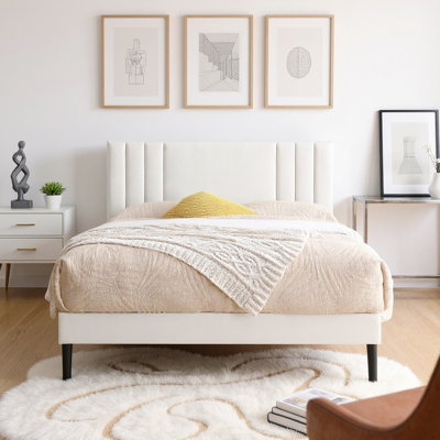 Upholstered Platform Bed