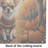 Chihuahua Fall Glass Cutting Board Large