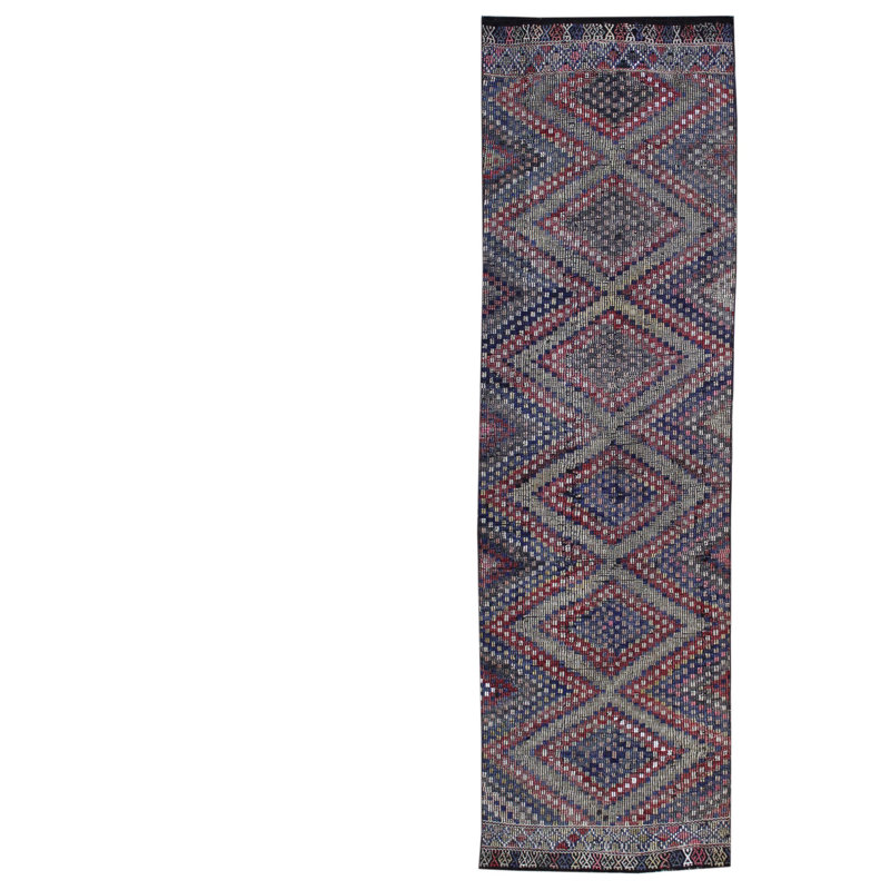 Jijim One-of-a-Kind 3' X 10' Flatweave Area Rug