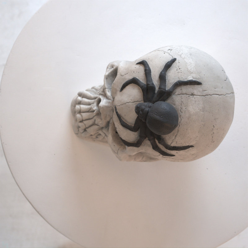 Demon Skull,Suitable For  Outdoor Fireplace And Fire Pit, Halloween Decoration