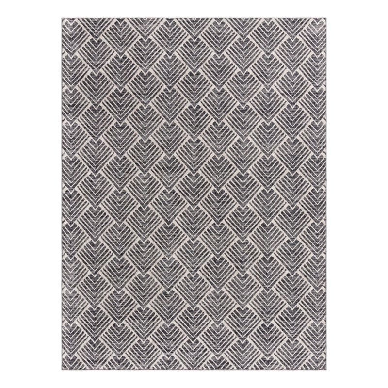Jera Geometric Indoor Rug, Rectangle 7'10" x 10'