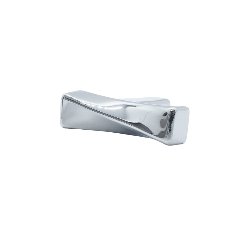 Twist Bar Knob, Polished Chrome