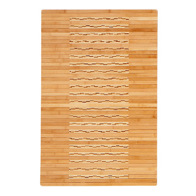 Bamboo Non-Slip Bath Rug
