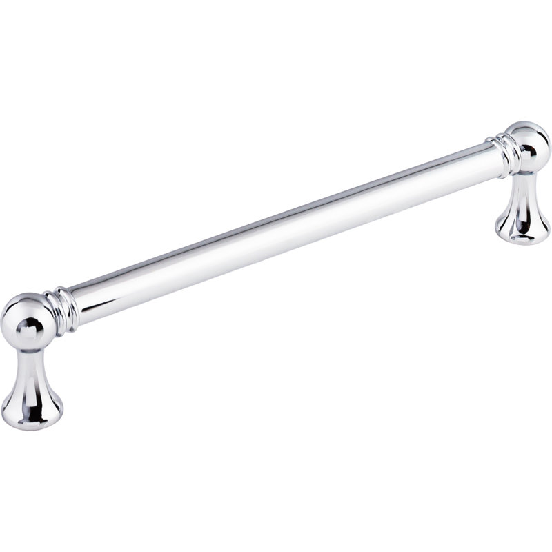 Kara Bar Pull, Polished Chrome, 6 5/16"