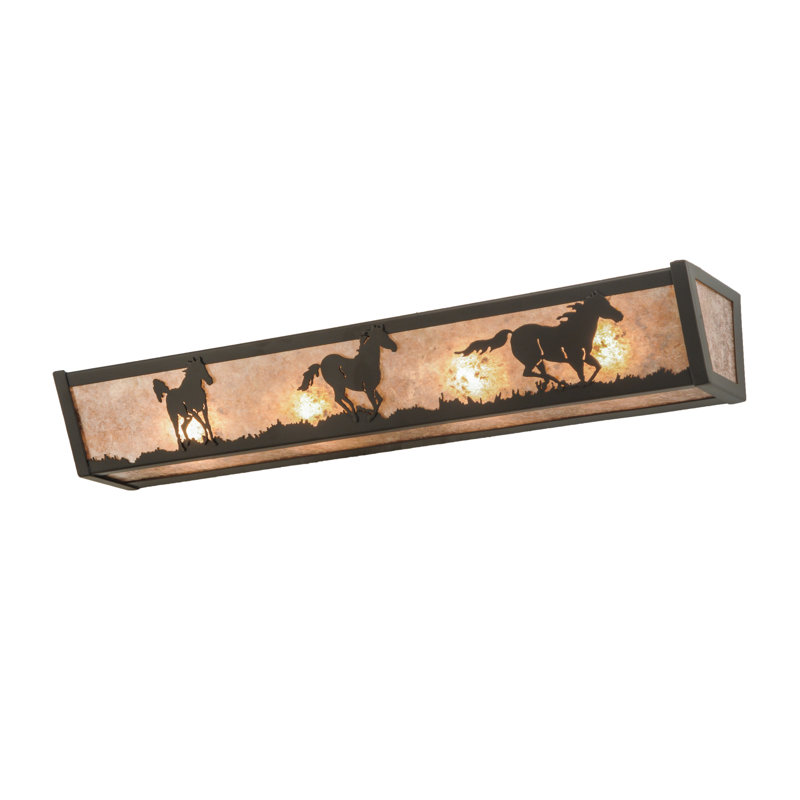 Rustic Lodge 4 - Light Bath Bar