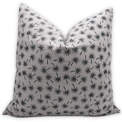 Handmade Block Print Cushion Cover with Premium Invisible Zipper Elegant Home Décor