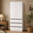 2-Doors Armoire Wardrobe Closet with Drawers