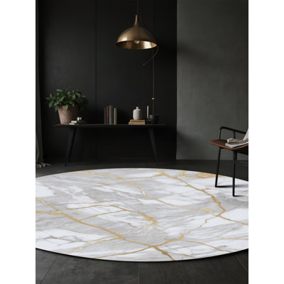 Tapis gris lavable à la machine