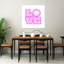 Art mural abstrait contemporain Love Love-2084121477