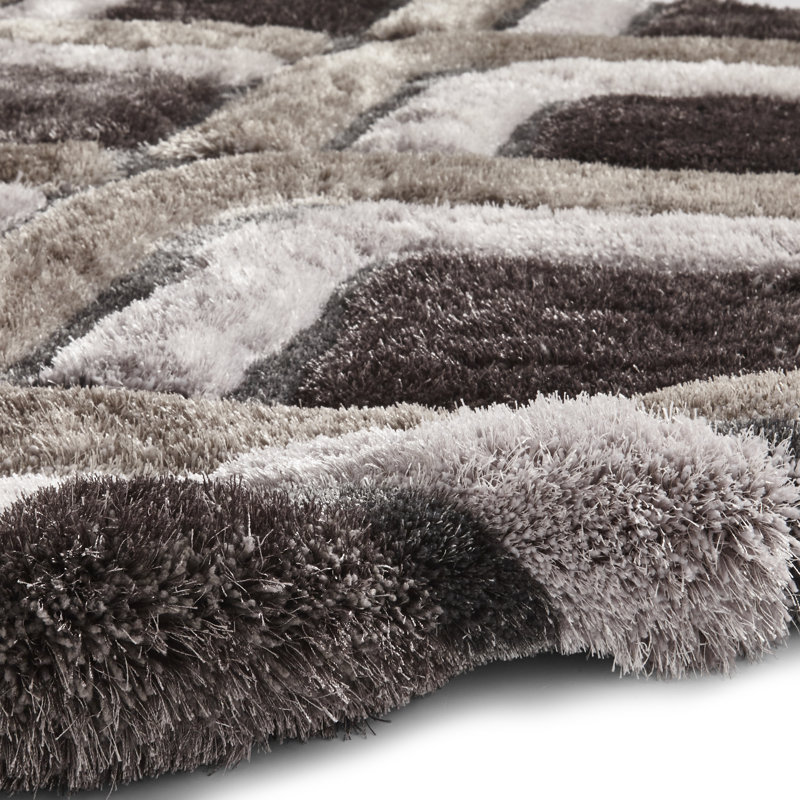 Shepley area rug Hand Tufted Rectangle Silver, Rectangle 150 x 230cm