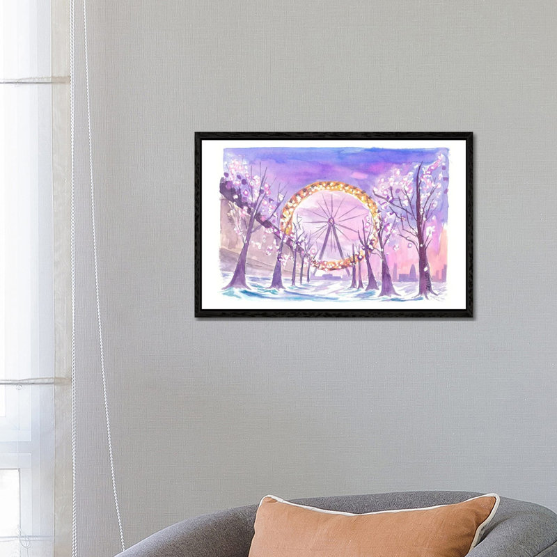 Markus & Martina Bleichner by Markus & Martina Bleichner - Floater Frame Gallery-Wrapped Canvas Giclée on Canvas, Black