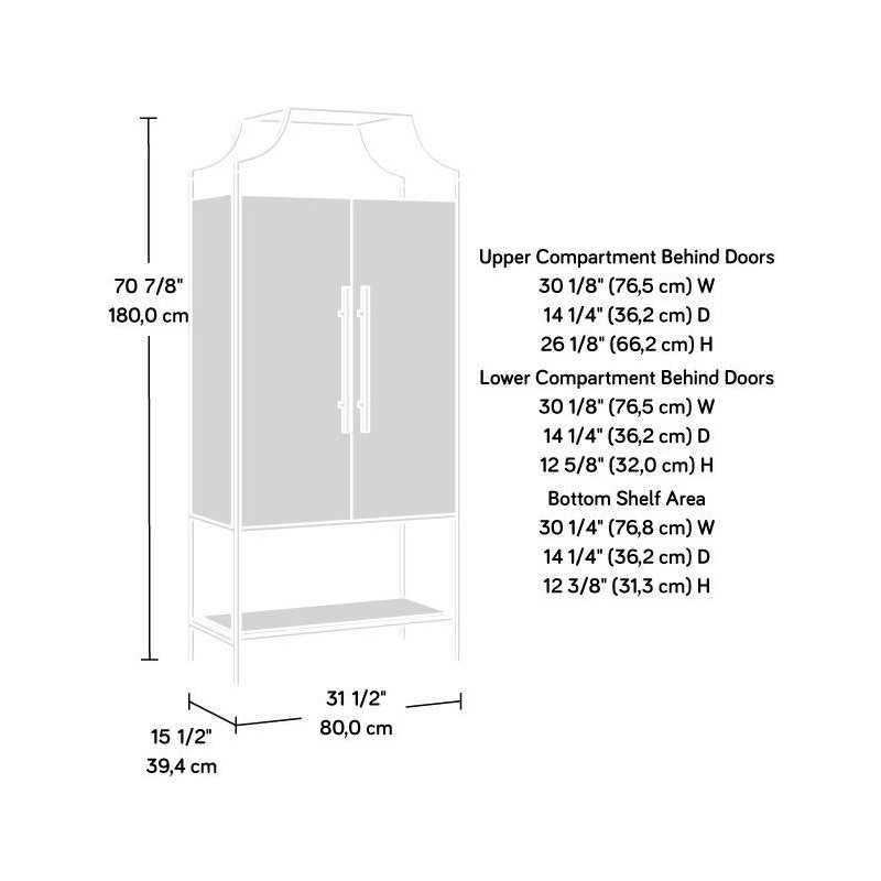Armoire de rangement Weesner