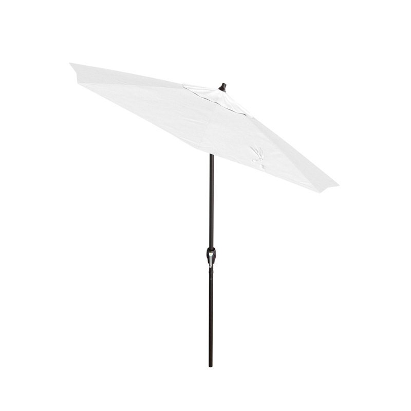 Parasol de marché 7 pi 5 po Milinda, Blanc - oléfine