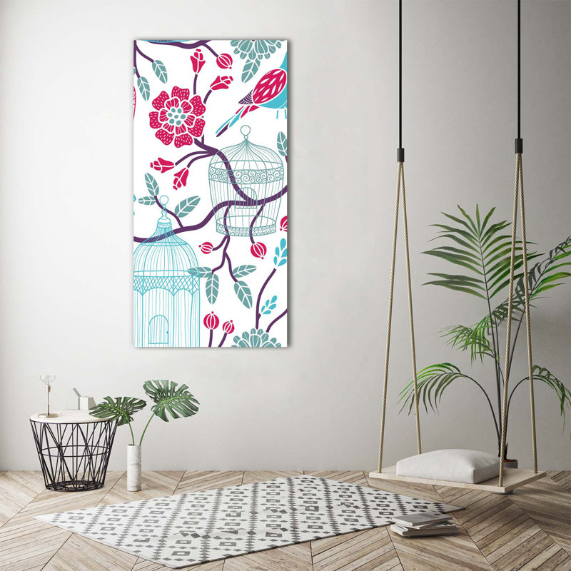 Bird Cages - Wrapped Canvas Print
