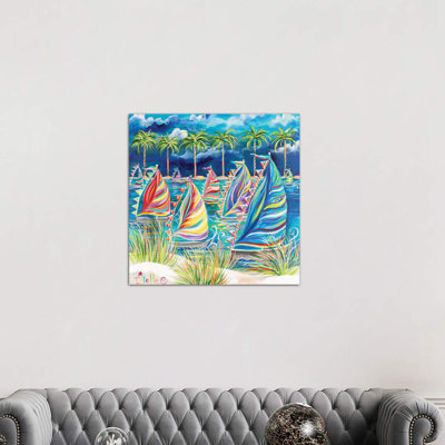 Come Sail Away by Estelle Grengs - Wrapped Canvas Painting