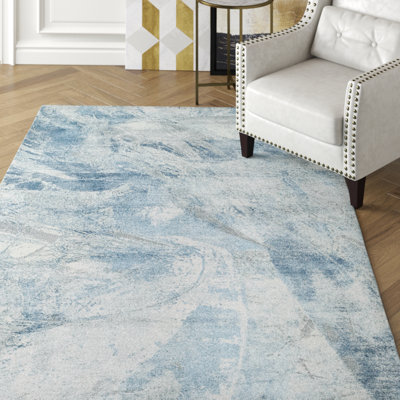 Tapis bleu Diaonetta