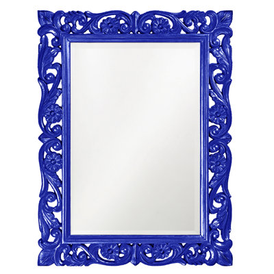 Miroir décoratif traditionnel biseauté