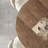 Wabi-Sabi 5Pcs Dark Walnut Round Table Set-257691566-257691560