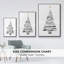 Arbre de Noël I - reproduction sur toile avec cadre flottant-2064585463-2064585468