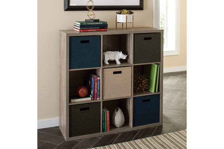 Decorative Storage 43.98" H x 43.98" W Cube Bookcase