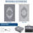 Outdoor Rug, Reversible Patio Rug, Large Vintage Medallion RV Camping Carpet, Waterproof Indoor Outdoor Plastic Straw Mat for Deck, Picnic, Beach, Pool, Garden-117521591-117521585