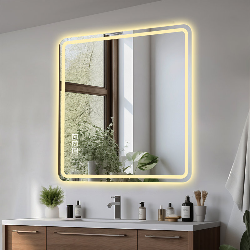 Miroir de salle de bain 36 po 36 po