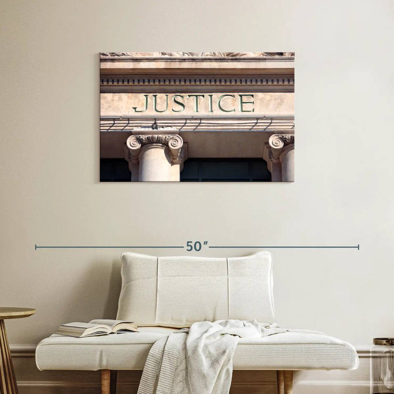 Panneau de justice Alcaraz, H 24 po x l 36 po