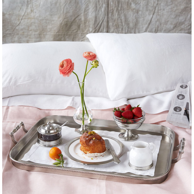 Gallery Pewter Decorative Tray