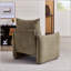 Fauteuil d'appoint surdimensionné en chenille 34,3 po-129386670
