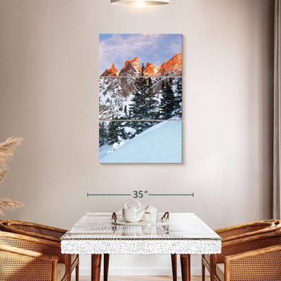 Alvord, parc national des montagnes Rocheuses, hiver