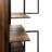 70" Display Cabinet With Glass Doors And Lights, With Multi-Functional Pull-Out Multi-Tier Storage Shelf , Wooden Display Storage Cabinets