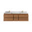 Meuble-lavabo double flottant avec dessus Madison-93928043