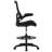 Drafting Chair with Adjustable Lumber Support Standing Desk Chair Ergonomic Office Chair Swivel Rolling Executive Computer Chair with Adjustable Footrest for Home Office