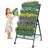 5-Tier Vertical Garden Metal Raised Garden Bed Elevated Planter Box with 4 Hooks, Removable Locking Wheels and Storage Shelf-95975324