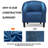 Robeson 28" Wide Velvet Barrel Chair-1228588115