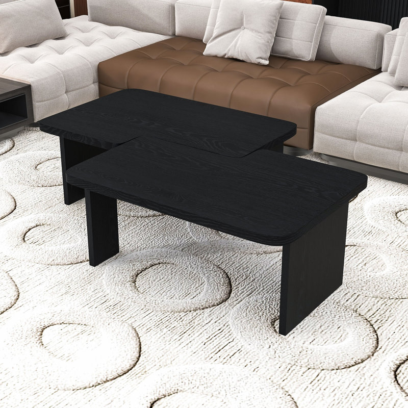 Table basse Minimalist Modular, Noir